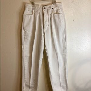 Gitano 80’ Women’s White Jeans Size Reg 16